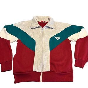 Vintage 90s Pony Zip Up Soft Track Streetwear Jacket Size Medium